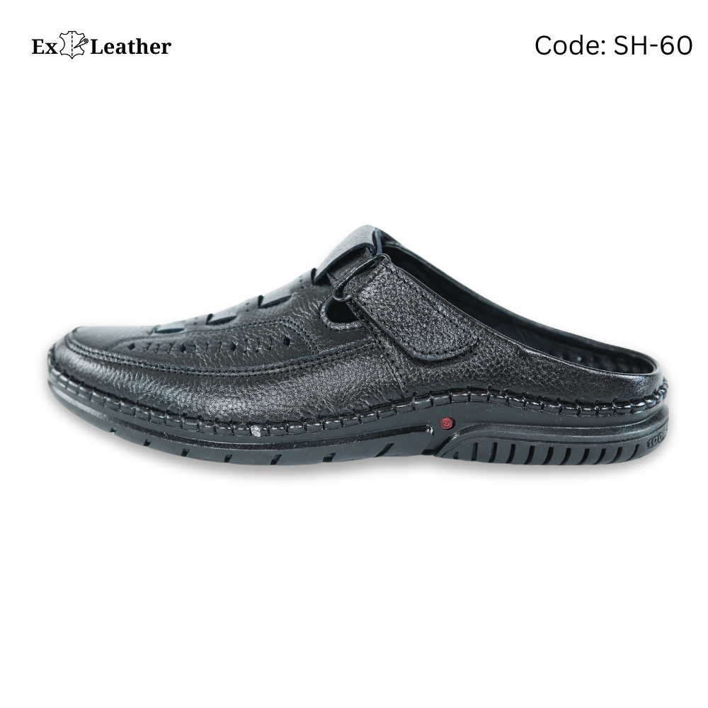 Premium Half Sacchi Shoes-[SH-60]-Black