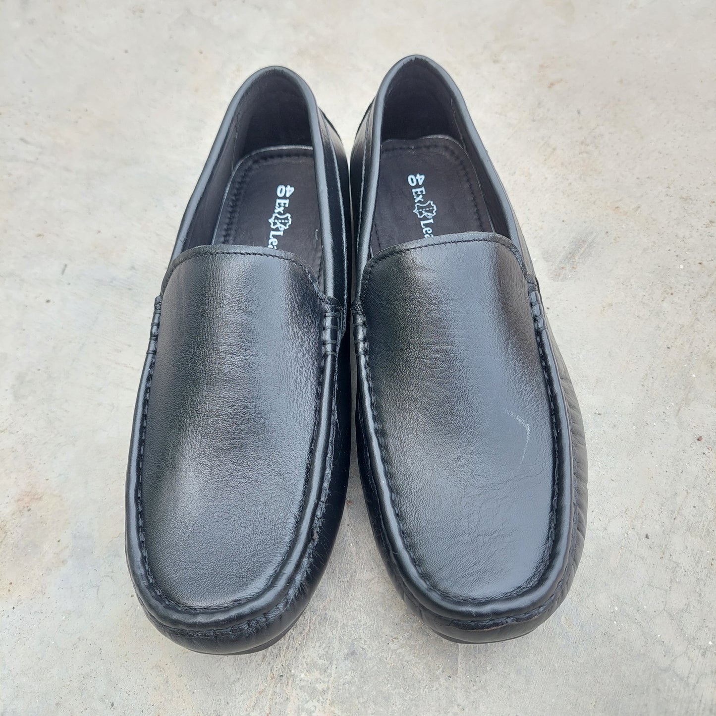 Premium Loafer Shoes-[LF-10]-Black