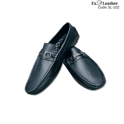 Premium Loafer with Doctor Insole-[LF-102]-Black