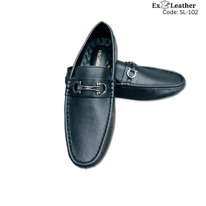 Premium Loafer with Doctor Insole-[LF-102]-Black