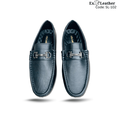 Premium Loafer with Doctor Insole-[LF-102]-Black