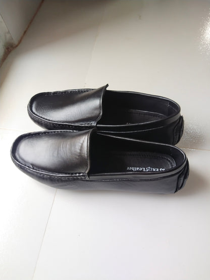 Premium Loafer Shoes-[LF-10]-Black