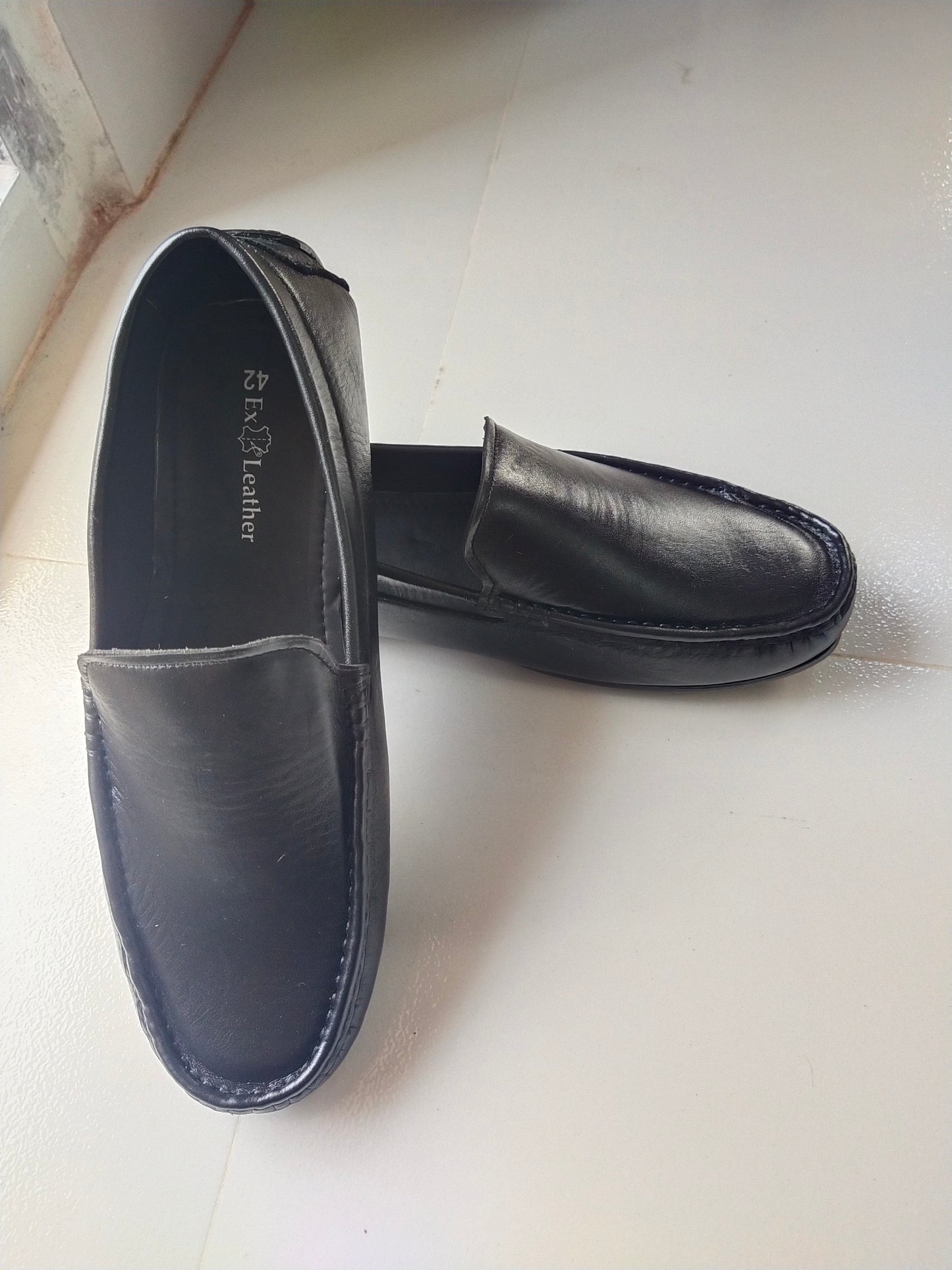 Premium Loafer Shoes-[LF-10]-Black