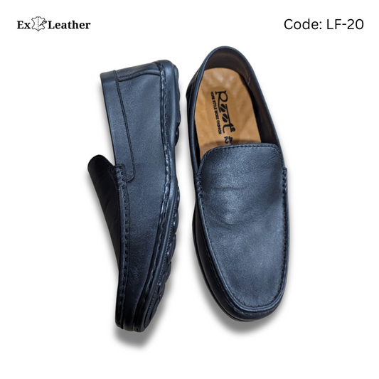 Premium Loafer Shoes-[LF-20]-Black