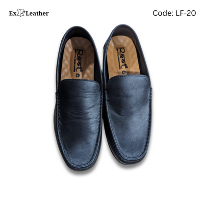 Premium Loafer Shoes-[LF-20]-Black