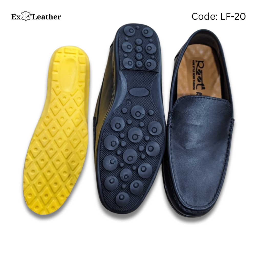 Premium Loafer Shoes-[LF-20]-Black