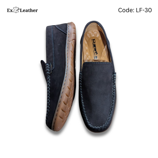 Premium Loafer Shoes-[LF-30]-Black